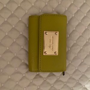 Michael Kors Chartreuse Wallet - AUTHENTIC